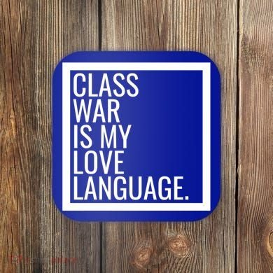 Leftist Dsa Class War Marxist Radical Democratic Socialist Great Gift Coaster