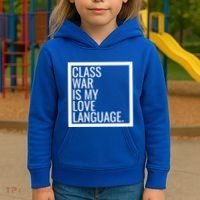 Leftist Dsa Class War Marxist Radical Democratic Socialist Great Gift Kids Hoodie thumb 3