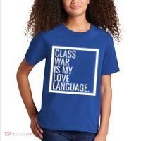 Leftist Dsa Class War Marxist Radical Democratic Socialist Great Gift Kids T-Shirt thumb 2