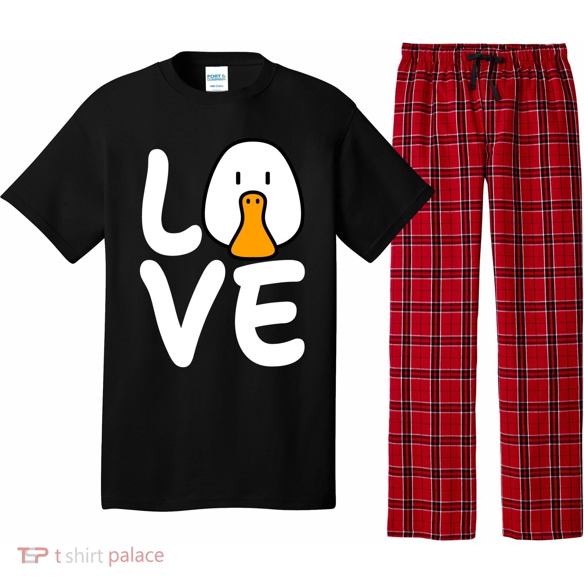 Love Ducks Cool Gift Goose Lover Cool Gift Cool Duck Gift Pajama Set