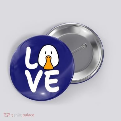 Love Ducks Cool Gift Goose Lover Cool Gift Cool Duck Gift Button