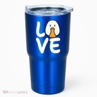 Love Ducks Cool Gift Goose Lover Cool Gift Cool Duck Gift Tumbler thumb 0