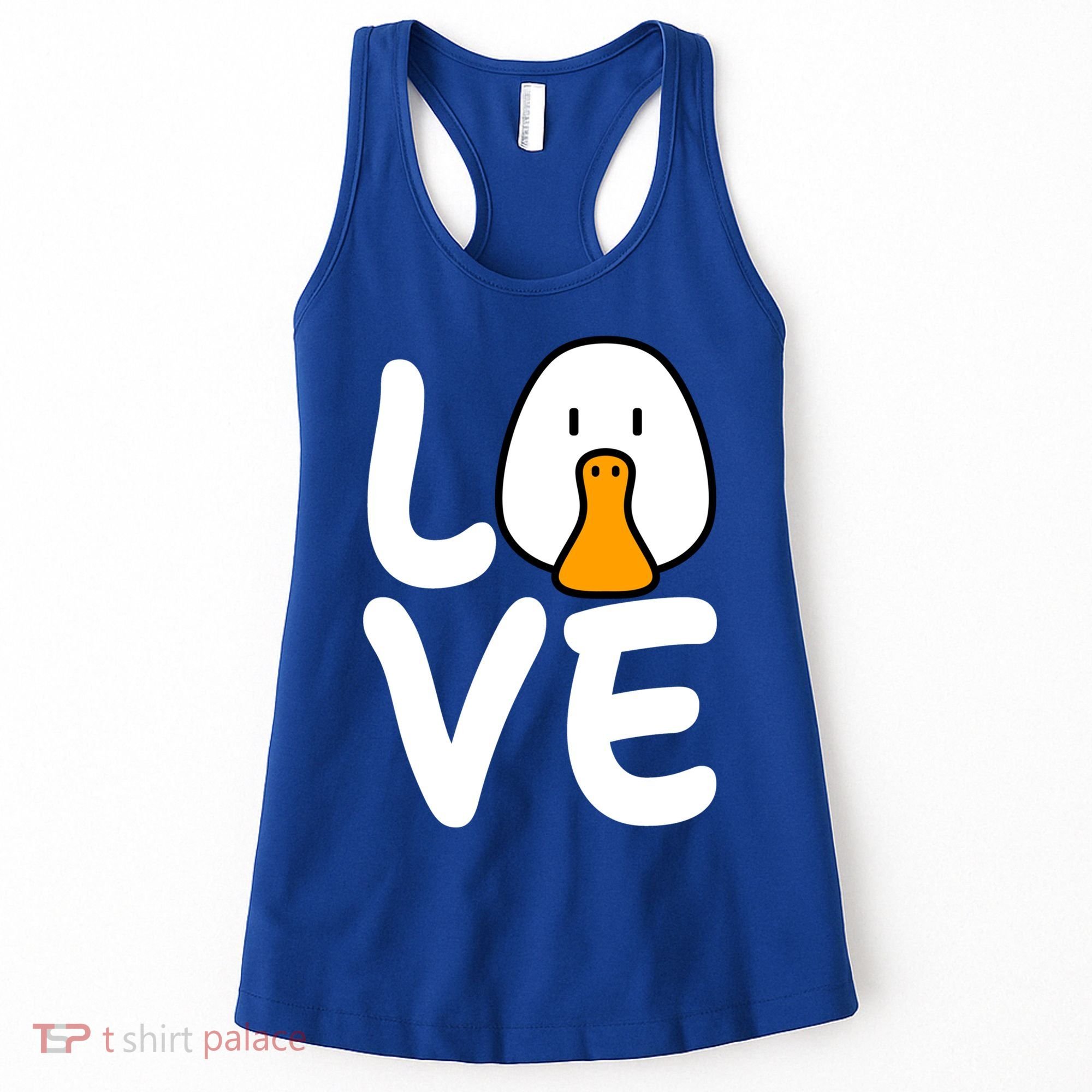 Love Ducks Cool Gift Goose Lover Cool Gift Cool Duck Gift Women's Tank Top
