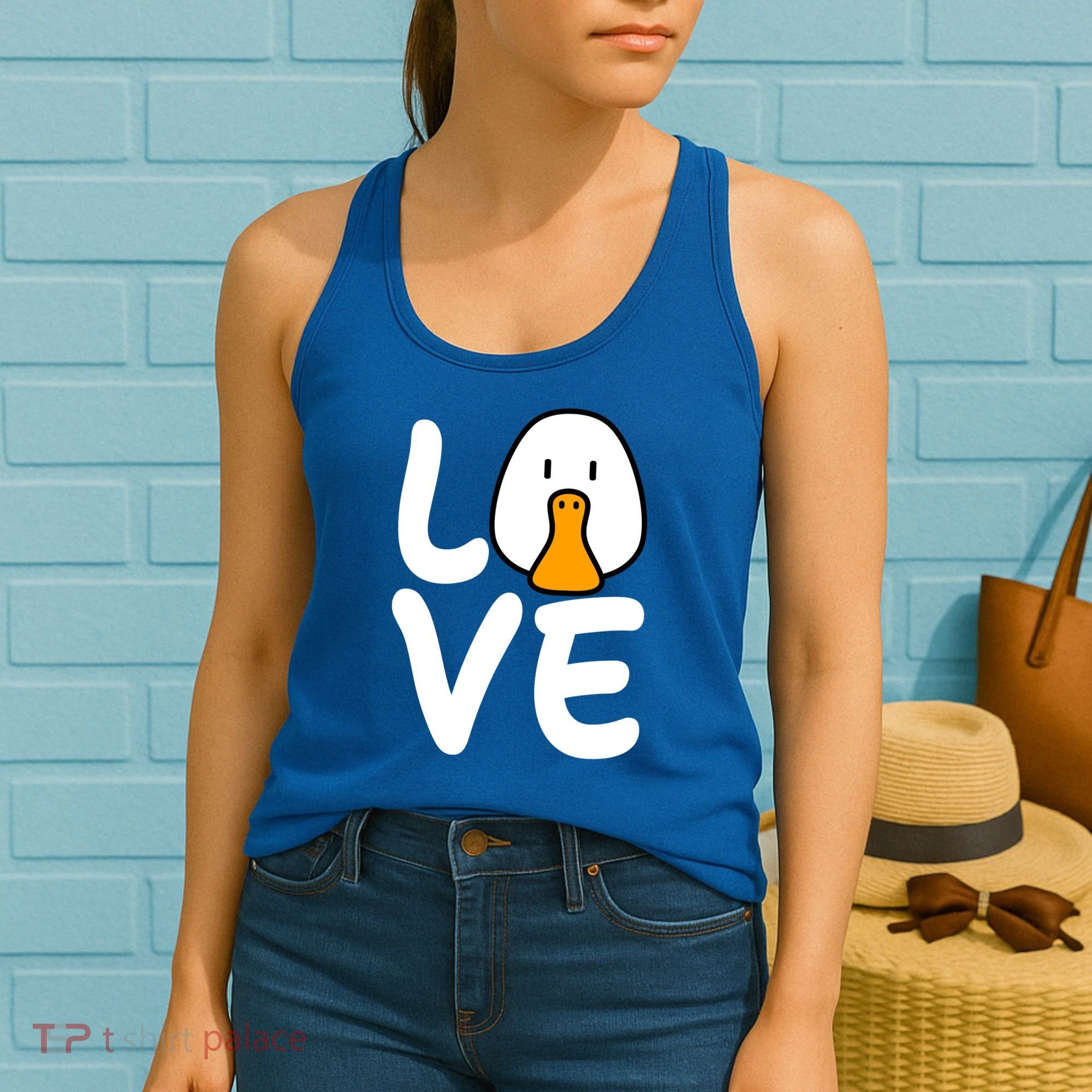 Love Ducks Cool Gift Goose Lover Cool Gift Cool Duck Gift Women's Tank Top