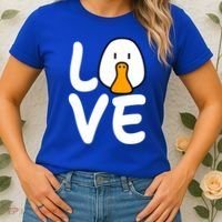 Love Ducks Cool Gift Goose Lover Cool Gift Cool Duck Gift Women's T-Shirt thumb 2