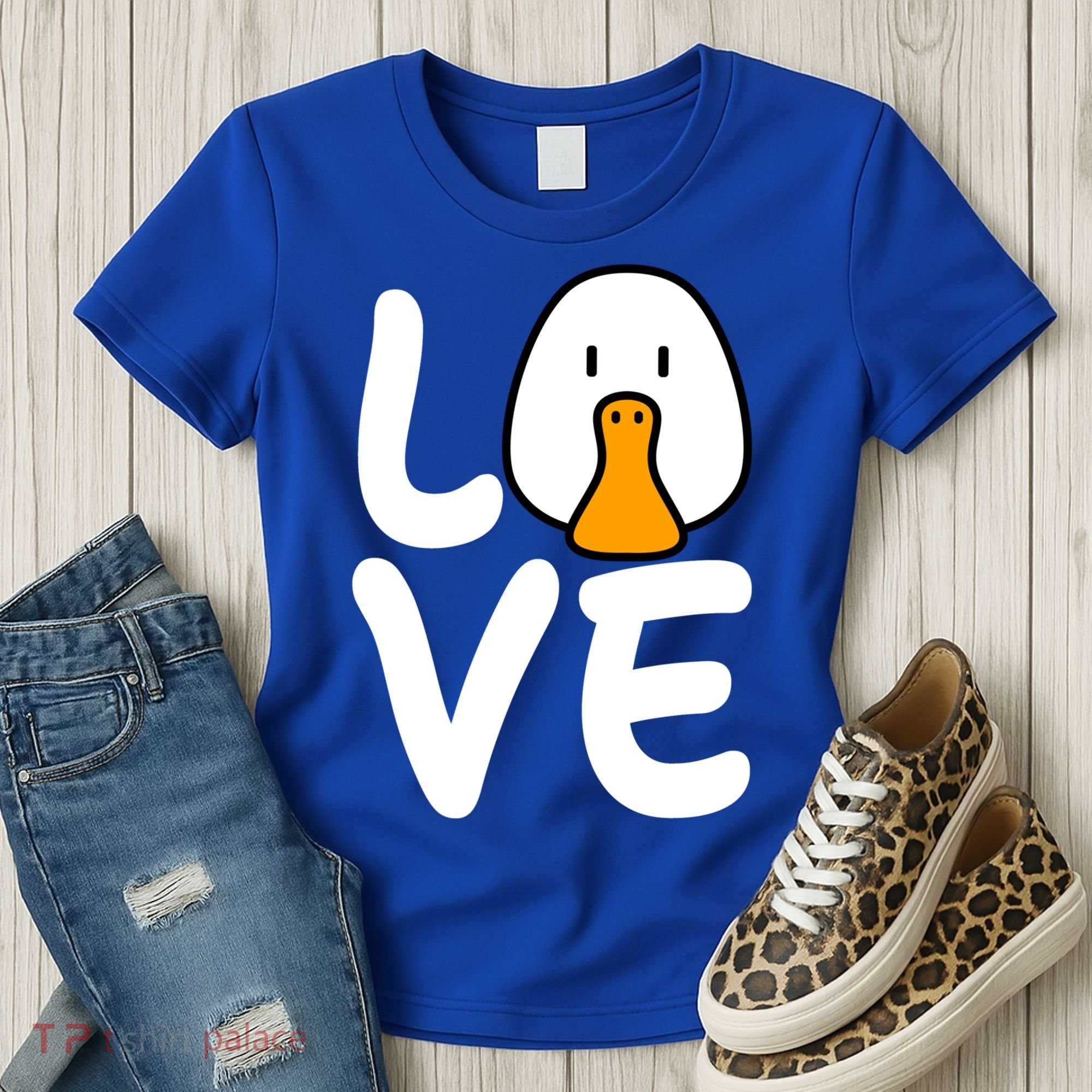 Love Ducks Cool Gift Goose Lover Cool Gift Cool Duck Gift Women's T-Shirt
