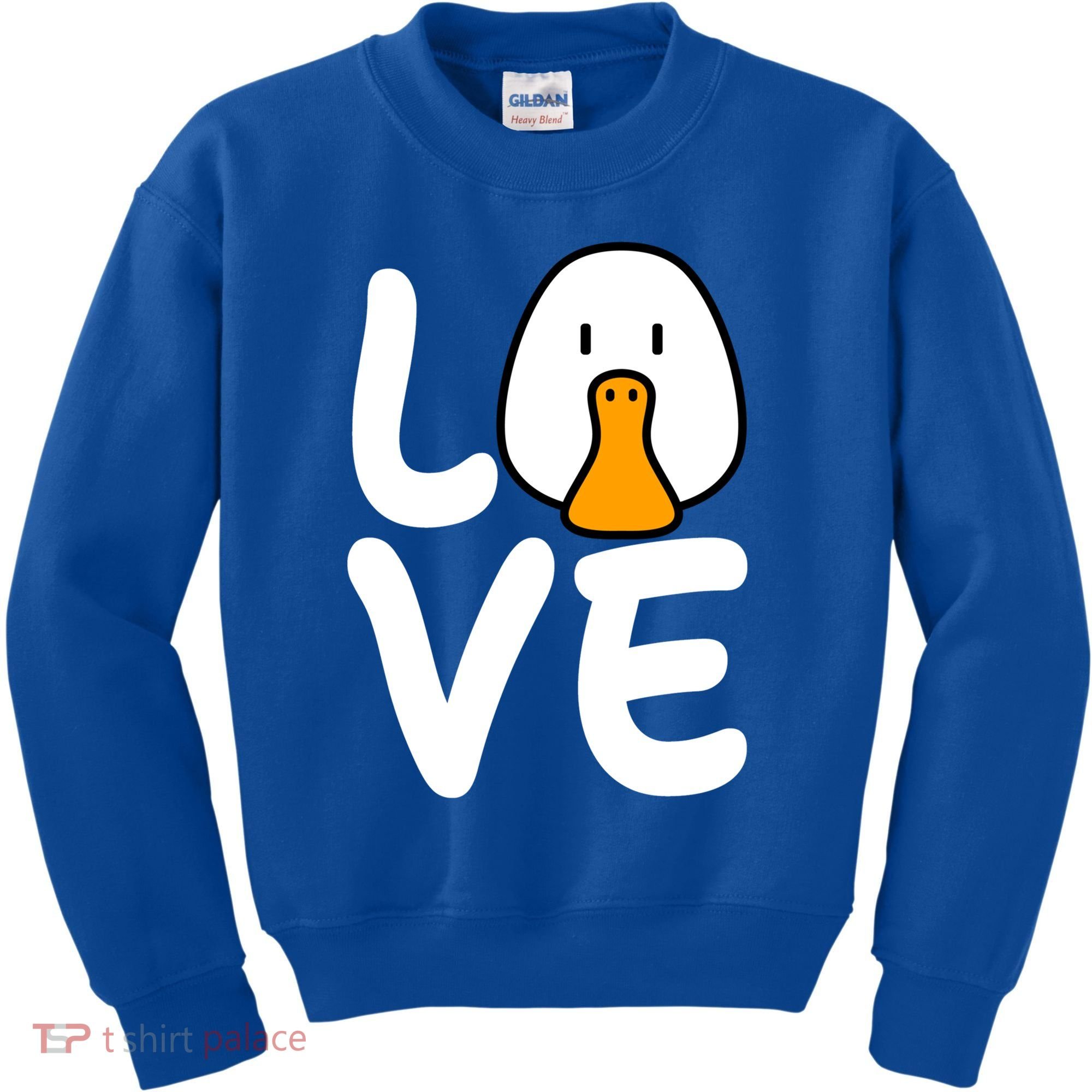 Love Ducks Cool Gift Goose Lover Cool Gift Cool Duck Gift Kids Sweatshirt