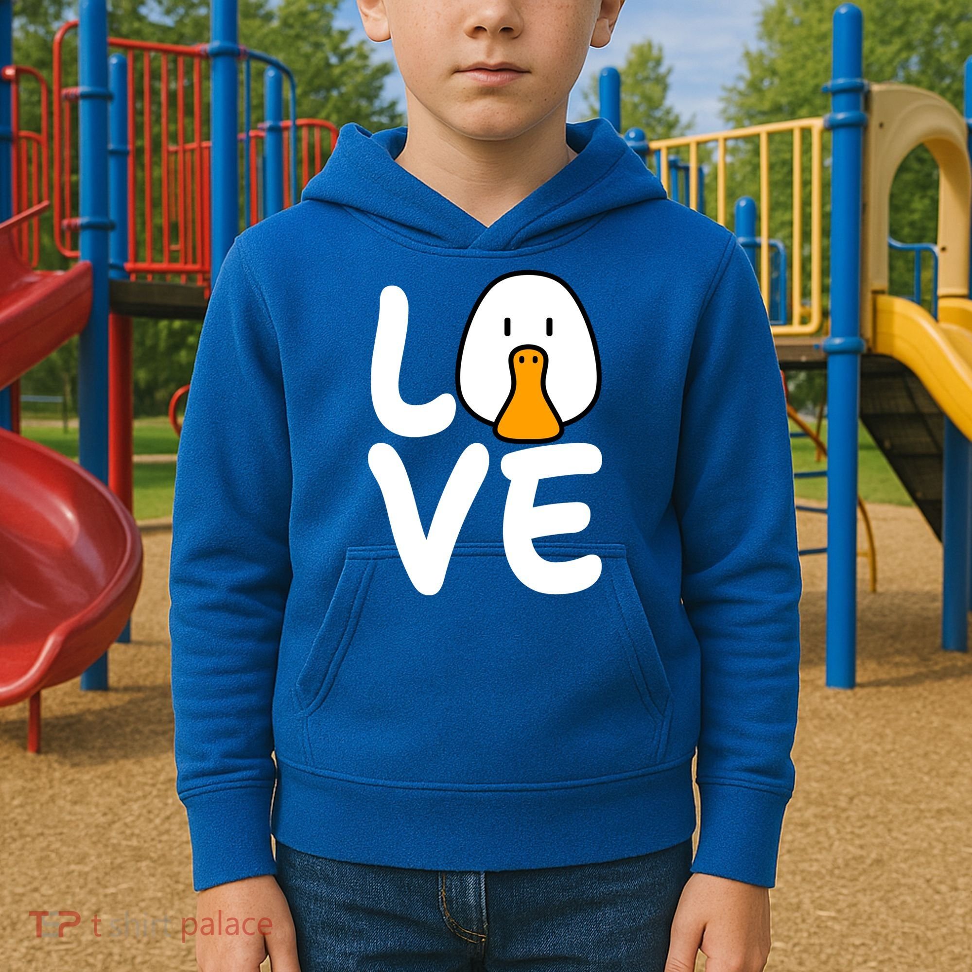 Love Ducks Cool Gift Goose Lover Cool Gift Cool Duck Gift Kids Hoodie