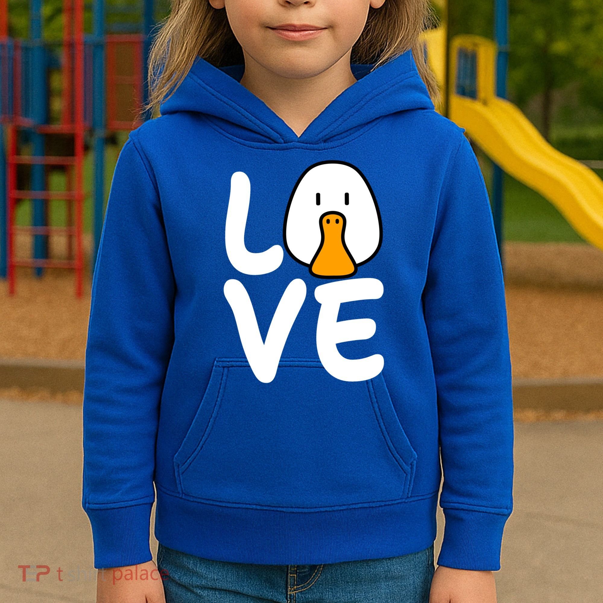 Love Ducks Cool Gift Goose Lover Cool Gift Cool Duck Gift Kids Hoodie