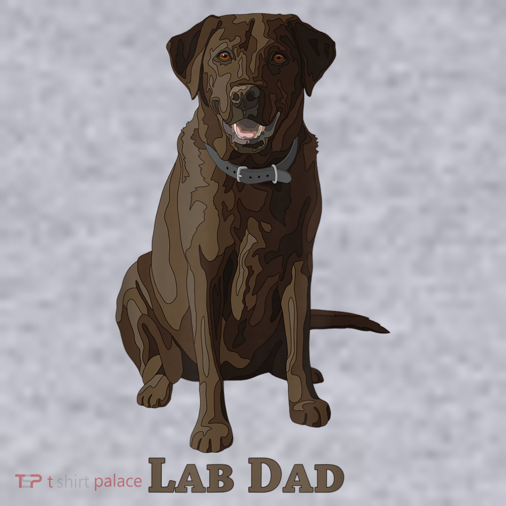 Lab Dad Chocolate Labrador Retriever Dog Lover Women's Sweatshirt
