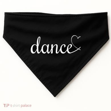 Love Dance Cute Dance USA-Made Doggie Bandana