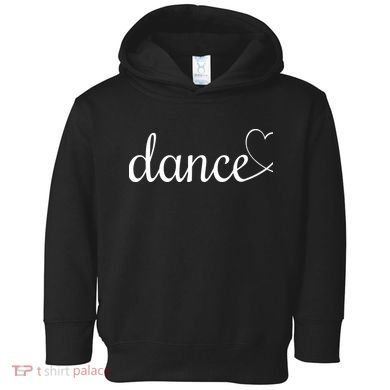 Love Dance Cute Dance Toddler Hoodie
