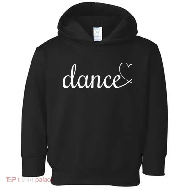 Love Dance Cute Dance Toddler Hoodie
