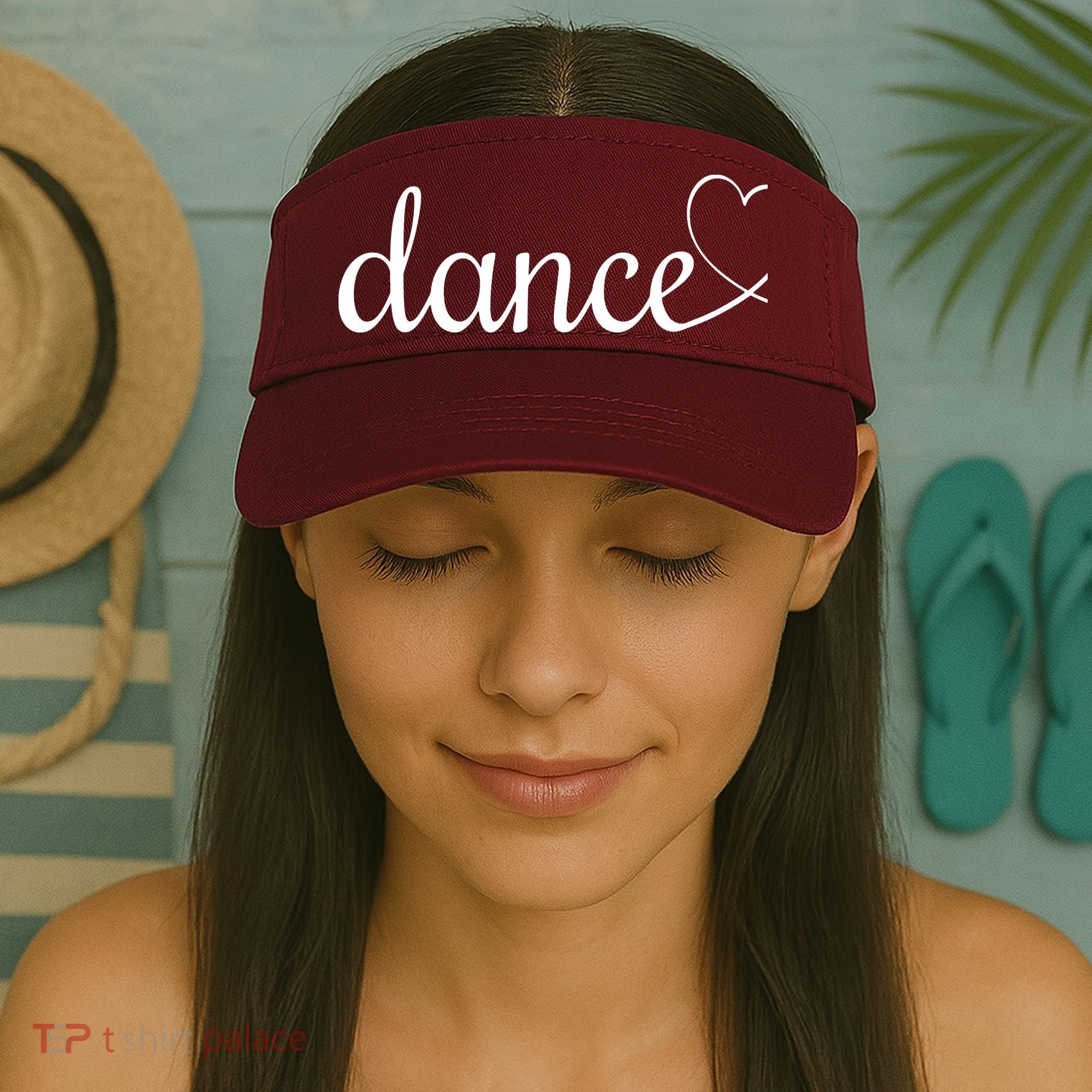 Love Dance Cute Dance Visor