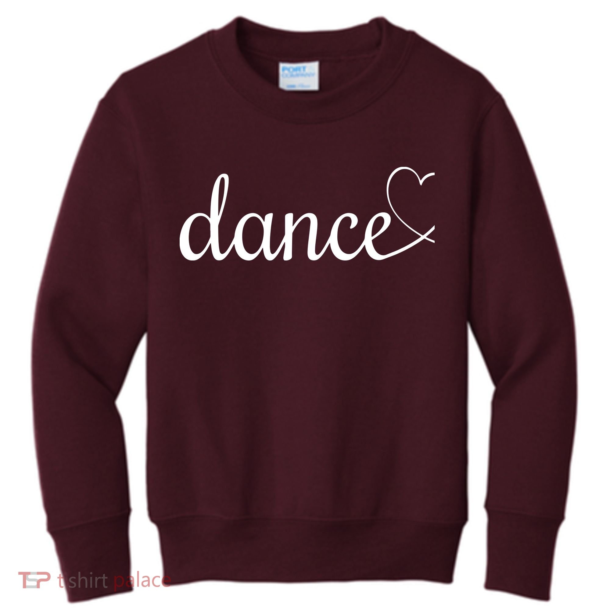 Love Dance Cute Dance Kids Sweatshirt