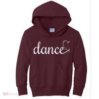 Love Dance Cute Dance Kids Hoodie thumb 0