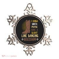 Line Dancing Choreographed Group Dancer Dance Teacher Gift Ornament thumb 0