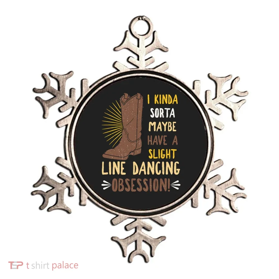 Line Dancing Choreographed Group Dancer Dance Teacher Gift Ornament