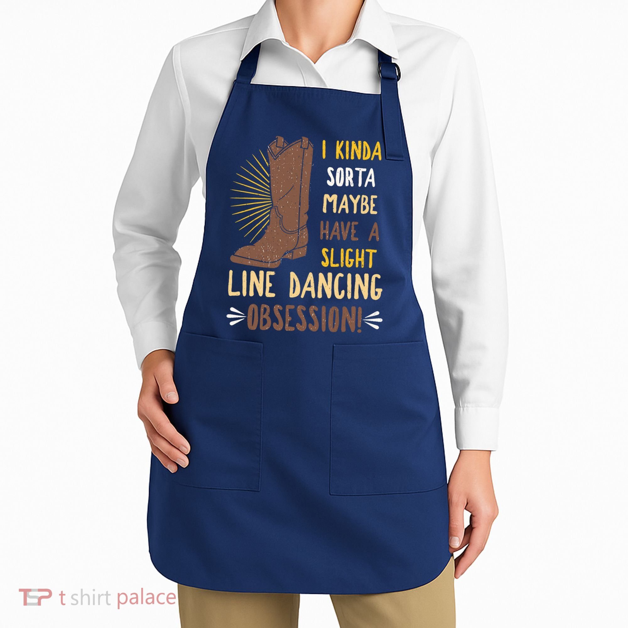 Line Dancing Choreographed Group Dancer Dance Teacher Gift Apron