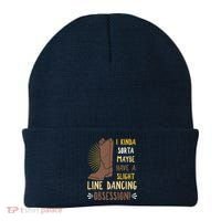 Line Dancing Choreographed Group Dancer Dance Teacher Gift Beanie thumb 0
