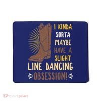 Line Dancing Choreographed Group Dancer Dance Teacher Gift Mousepad thumb 0