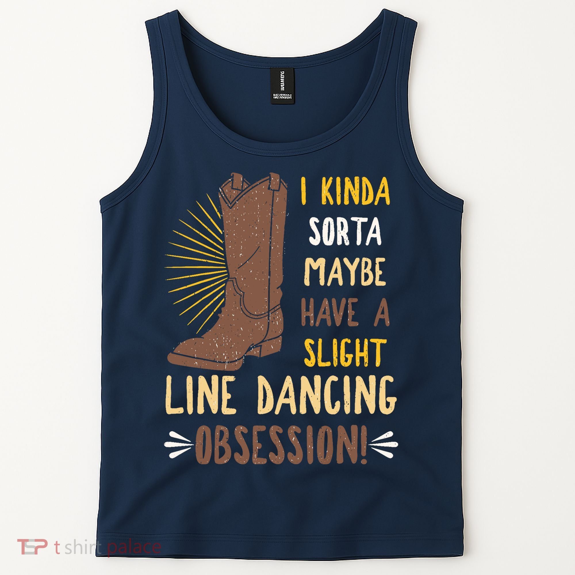 Line Dancing Choreographed Group Dancer Dance Teacher Gift Tank Top