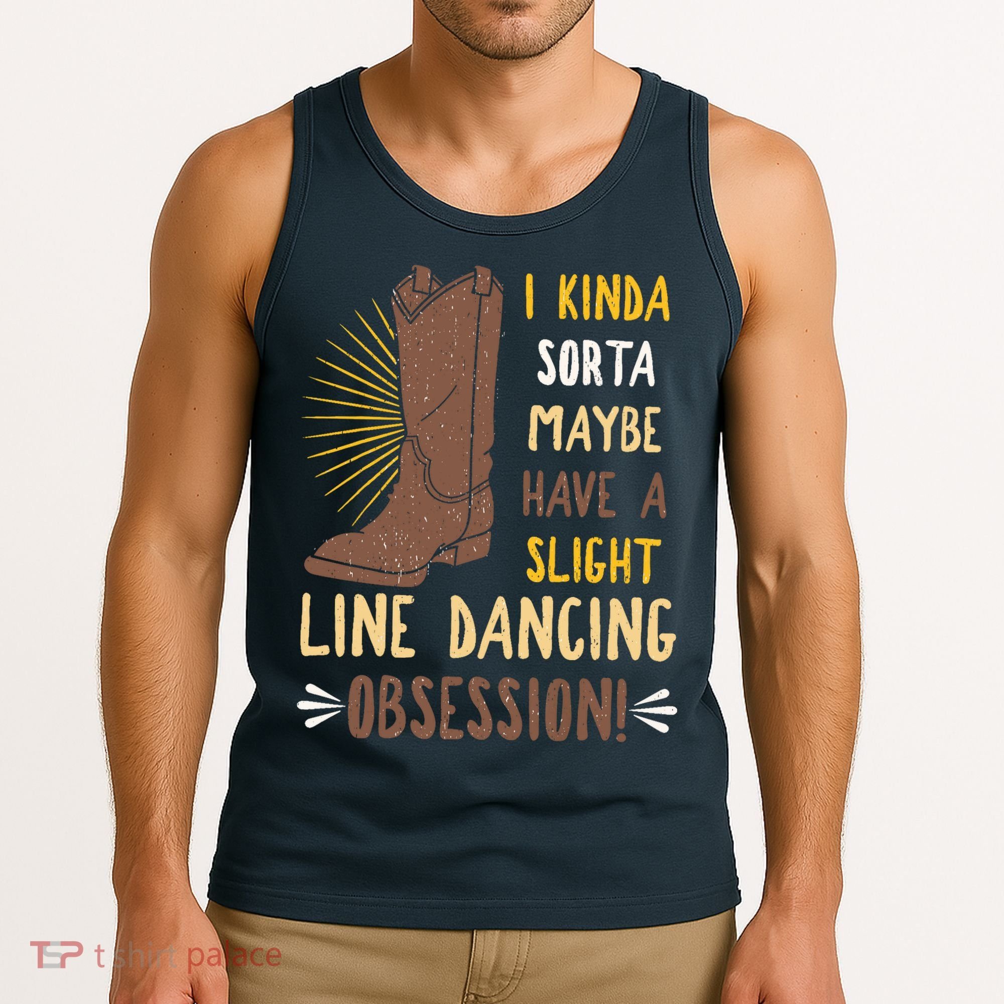 Line Dancing Choreographed Group Dancer Dance Teacher Gift Tank Top