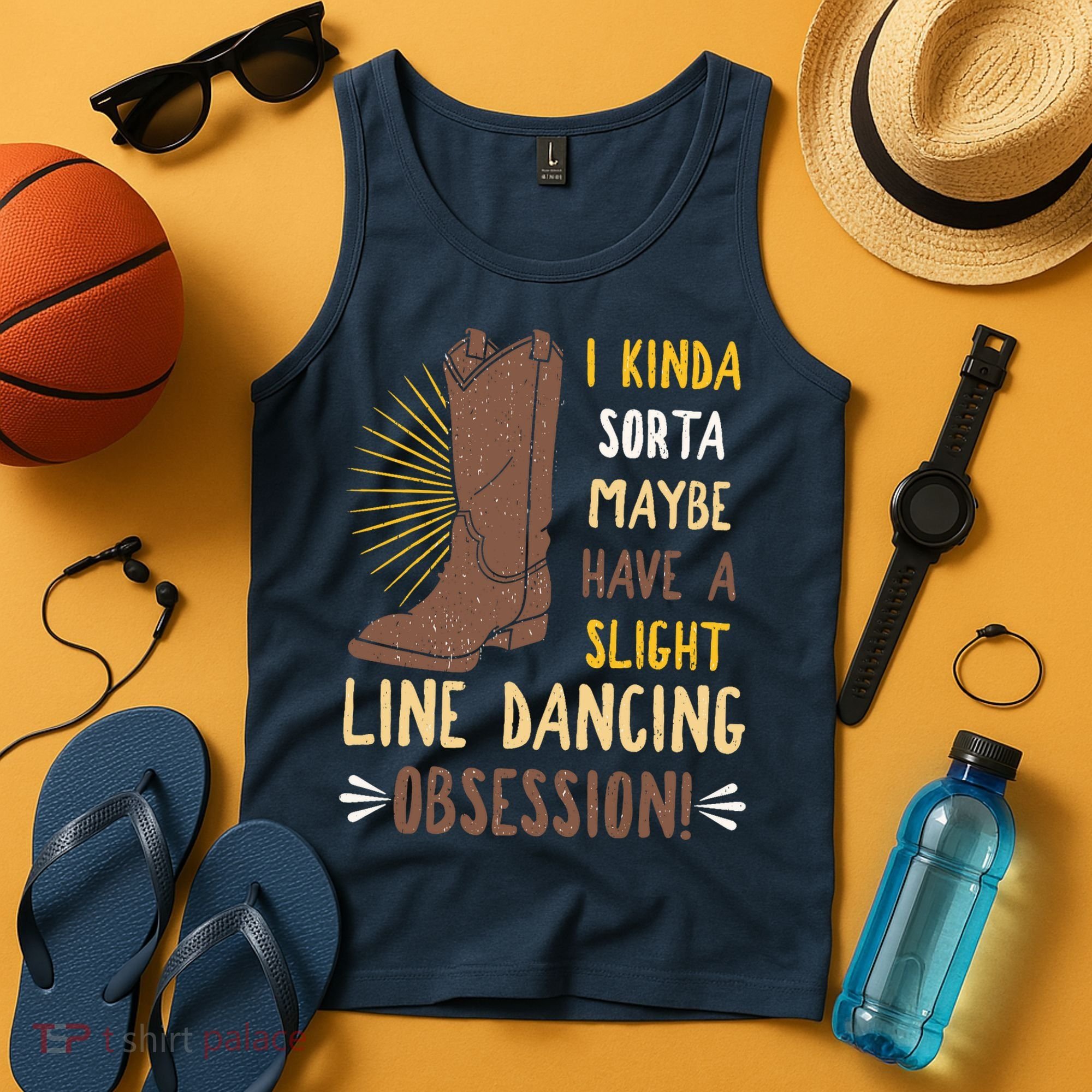 Line Dancing Choreographed Group Dancer Dance Teacher Gift Tank Top
