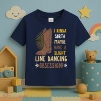 Line Dancing Choreographed Group Dancer Dance Teacher Gift Toddler T-Shirt thumb 3