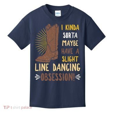 Line Dancing Choreographed Group Dancer Dance Teacher Gift Kids T-Shirt