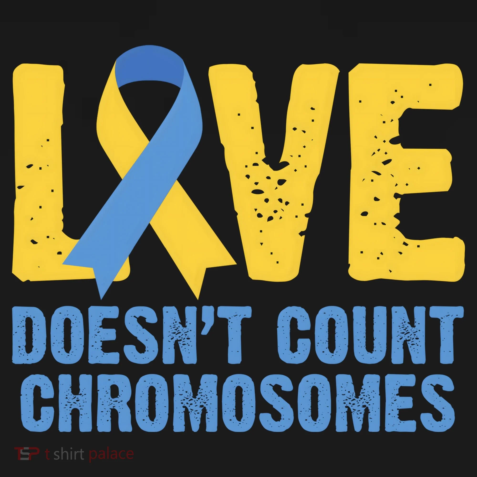 Love Doesn't Count Chromosomes Down Syndrome Mousepad
