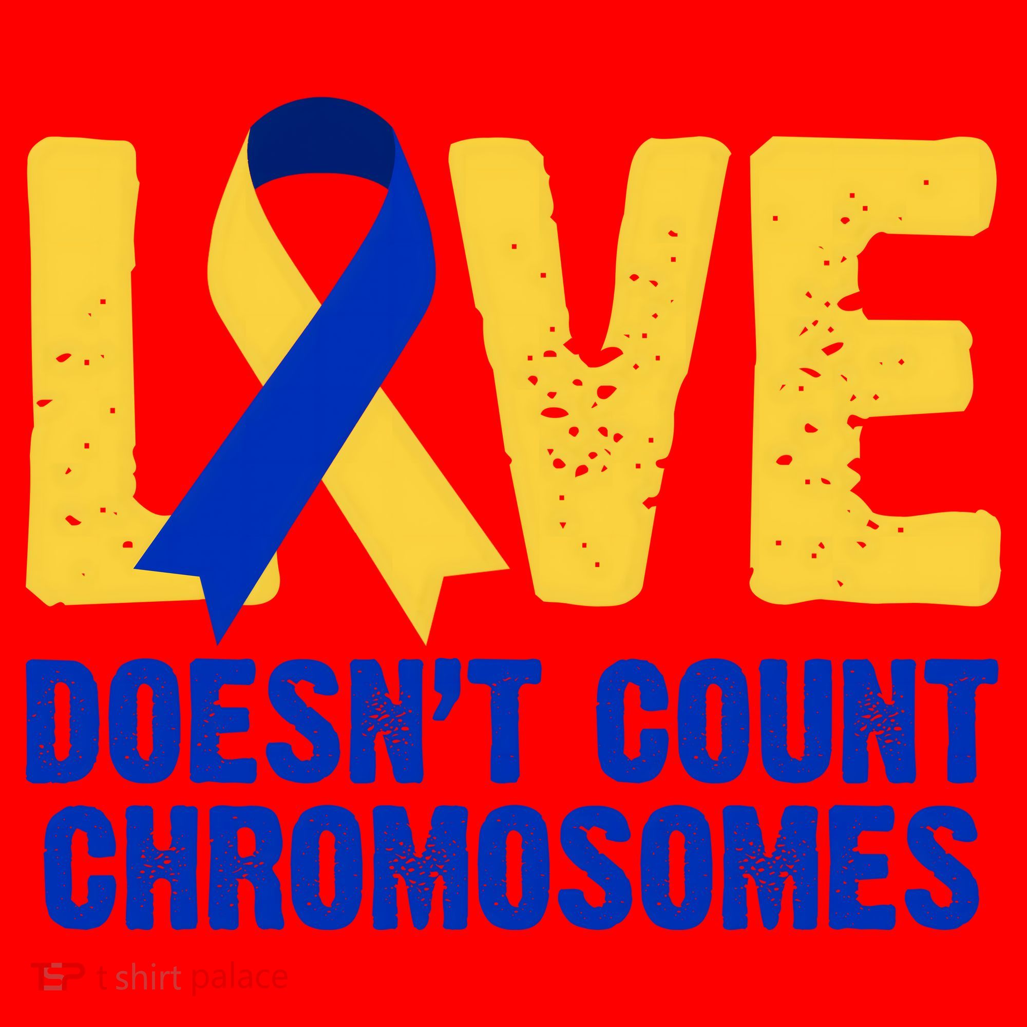Love Doesn't Count Chromosomes Down Syndrome Santa Hat