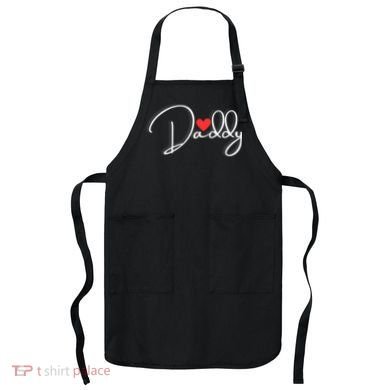 Love Daddy Cute Fathers Day Gift Apron