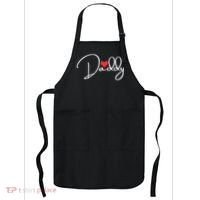 Love Daddy Cute Fathers Day Gift Apron thumb 0