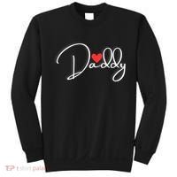 Love Daddy Cute Fathers Day Gift Sweatshirt thumb 0