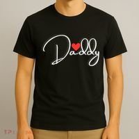 Love Daddy Cute Fathers Day Gift T-Shirt thumb 3