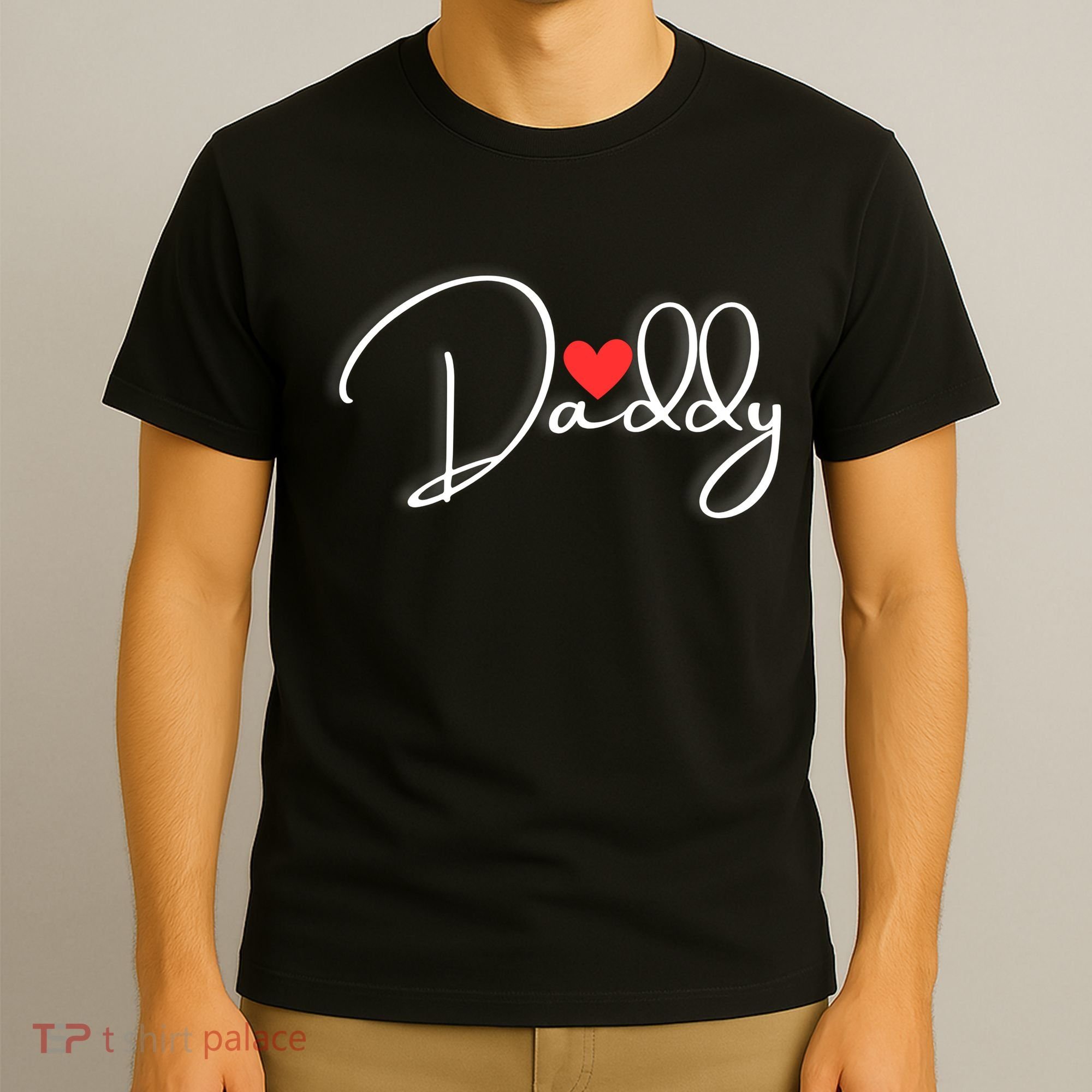 Love Daddy Cute Fathers Day Gift T-Shirt