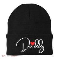 Love Daddy Cute Fathers Day Gift Beanie thumb 0
