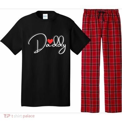 Love Daddy Cute Fathers Day Gift Pajama Set