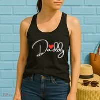 Love Daddy Cute Fathers Day Gift Women's Tank Top thumb 2