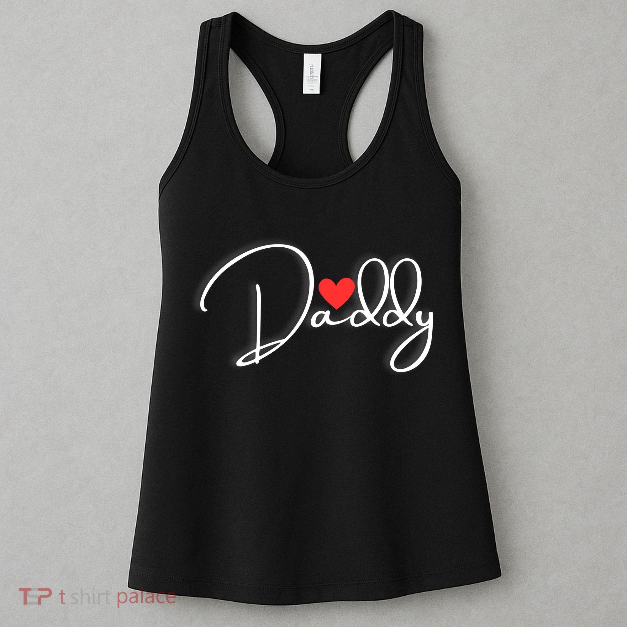 Love Daddy Cute Fathers Day Gift Women's Tank Top