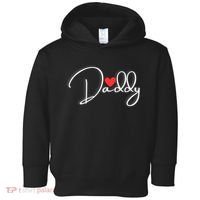 Love Daddy Cute Fathers Day Gift Toddler Hoodie thumb 0