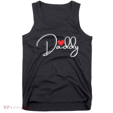 Love Daddy Cute Fathers Day Gift Tank Top