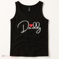 Love Daddy Cute Fathers Day Gift Tank Top thumb 2