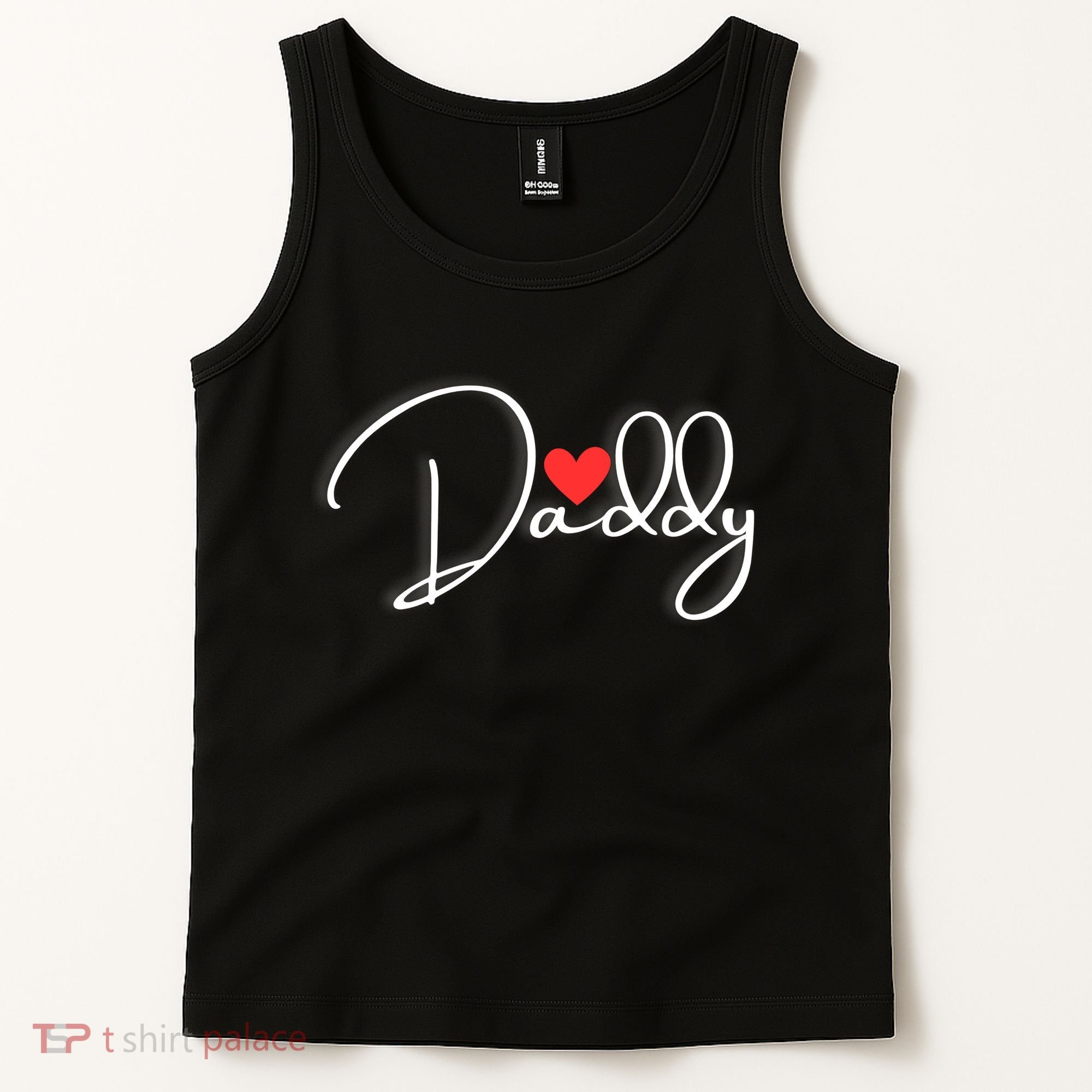 Love Daddy Cute Fathers Day Gift Tank Top