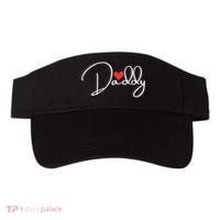 Love Daddy Cute Fathers Day Gift Visor thumb 0