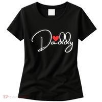 Love Daddy Cute Fathers Day Gift Women's T-Shirt thumb 0