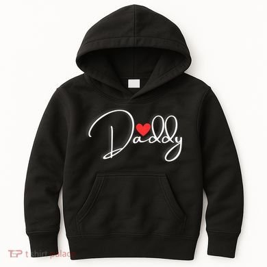 Love Daddy Cute Fathers Day Gift Kids Hoodie