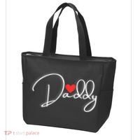 Love Daddy Cute Fathers Day Gift Tote Bag thumb 3