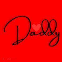 Love Daddy Cute Fathers Day Gift Santa Hat thumb 1